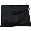Pochette Donna A Mano con Zip Borsello Beauty Case Borsa Poliuretano Vintage