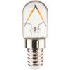BEGHELLI Lampada piccola pera filo led zafiroled t26 e14 - 1,5w - 3000°K calda - 140 lm -