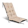 AIO FACTORY Cuscino per sedia da giardino impermeabile 50x50x80 cm beige