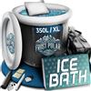 VASCA GHIACCIO CRIOTERAPIA FROST POLAR 350 LITRI PER RECUPERO MUSCOLARE 80X85 CM