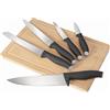 Berlinger Haus Set di coltelli con tagliere, 6 pezzi, BERLINGER HAUS Antracite BH-2961