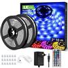 Lepro LE 20M Striscia LED RGB, Strisce LED 5050 SMD, 20 Colori Dimmerabili, Striscia L