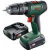 Bosch Trapano a percussione BOSCH - UniversalImpact 18 2 batterie 1,5Ah box