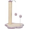 Trixie Tiragraffi TRIXIE Junior - Con palo - 50 cm - Naturale e malva