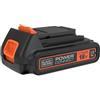 Black + Decker Batteria 18V 1.5Ah nero+Decker - BL1518 -XJ