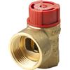 OTTONE Valvola di sicurezza 3/4"x1" 1,5 bar GW