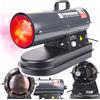 POWERMAT Pistola Termica 20kw Diesel Riscaldamento Capannone Stufetta Ventilatore