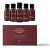 Mystic Moments | Kit Oli profumati Autunno | 5x10ml | Cinque fragranze: Mela al forno, Bergamotto, Caramello, Muschio e Pera per candele, cere profumate e saponi.