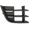 ABAKUS Griglia paraurti anteriore Dx nero 665-2501R-UD ABAKUS per SKODA ROOMSTER