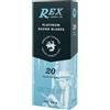 Rex Supply Co 100 lamette da barba platinum Rex