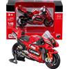 Burago MAISTO Ducati Lenovo Team 2023 Bagnaia #1 Modellino Realistico Moto in Scala