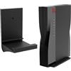 TIM Staffa Modem TIM Hub Pro WiFi 7 Supporto Fissaggio Parete Muro ZTE FTTH Nero Abs