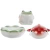 Adorable Ceramic Frog Fish Figurine Floating Aquarium Decoration for Fish Tanks