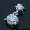 Senza marchio Ciondolo di precisione rotondo certificato VVS1 D Lab Grown Diamond Elegance ...
