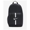 Nike ZAINO NIKE ACADEMY TEAM 22L DA2571 010 NERO BLACK WHITE BIANCO ORIGINALE