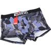 DIESEL Men Umbx-Damien 0HPAP M Blu Slip Boxer Elasticizzati Floreale