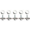 5 Argento Tendicatena Regolatore for 47cc 49cc per atv Dirt Bike Scooter Parts