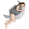 Koala Babycare Cuscino Gravidanza per Dormire XXL Sfoderabile Cuscino