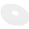 Round Fruit Dehydrator Replacement Tray Transparent PP Reusable Saucer