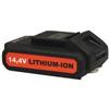 EXCEL Batteria Litio 14,4 V 1,2 Ah per Trapano Avvitatore 1,2 Ah per Ns