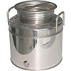 BELVIVERE FUSTO IN ACCIAIO INOX LT.20 PER OLIO CONTENITORE BIDONE BELVIVERE