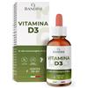 Bandini® Vitamina D3 | 2000 UI per Goccia | in Olio Extravergine di Oliva | Vita