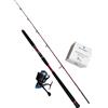 CANNA KRONOS jigging e TRAINA 1,80 20 KGS 40LB + Mulinello SUNFISH 601 FD CMB046