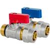 DIAMOND* MINI VALVOLA A SFERA PEX CON PRESSACAVO 1/2*16 ACQUA FREDDA - DART.380-1/2