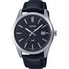 Casio Orologio Uomo Casio Pelle Timeless Solo tempo Nero MTP-VD03L-1AUDF