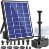 Does not apply Fontana Solare per Esterni, Pompa per Laghetto Da 6,5 W, Solare Con Protezione M