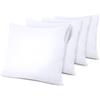 Utopia bedding Copricuscini Impermeabili Con Cerniera 60 x 60 cm, Set Di 4, Anti Cimici