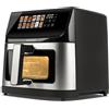 G3 Ferrari Friggitrice ad aria 2300W (10Lt) FRIGGISANO 10 e Lode Black e Silver G10222