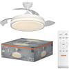 Does not apply Ventilatore Da Soffitto LED Coromuel, 1065 Mm, 60W, CCT 3000/4000/6500K, 2600 Lm