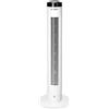 Ventilatore a Colonna 45 W Bianco 3 Velocità Regolabile Oscillazione da Terra