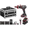 Parkside Trapano Avvitatore Percussione Parkside Performance 20V Kit 98 Pz Valigetta 64Nm