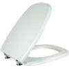 Saniplast Sedile Copriwater Wc in legno MDF bianco per copri water Pozzi Ginori Square