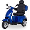 Z-TECH ZT-15-C Trilux Plus Scooter Elettrico 3 Ruote per Anziani e Disabili-Blu