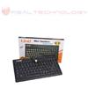 Linq MINI TASTIERA SLIM USB CON FILO MULTIMEDIALE 84 TASTI NERA LINQ k-2