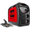 Telwin Force 168 MPGE Saldatrice Inverter MMA 150A ad Elettrodo, 230V, Compatibile con Gruppi Elettrogeni Motogeneratori, Elettrodi fino a 4 mm, Accessori Inclusi, Valigetta, Made in Italy