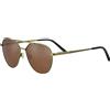 Serengeti Odell SS555002 Drivers Marrone Saturn Polarizzate Opaco Cachi Sole