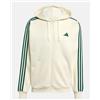 adidas Felpa Uomo Adidas Essentials 3-Stripes - Bianco/Verde