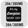 Energizer 1x Energizer 394/380 SR1130 Batteria Orologio Ossido D'Argento 1.55V