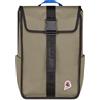 Invicta Zaino Wasar S Urban Uomo Donna 16 L, Verde Zaino Compatto Lavoro Università con Porta PC Laptop 14, Fascia per Trolley,Tasche Porta Borraccia,Viaggio