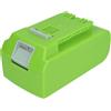 vhbw Batteria per Alpina BLA 24 Li H 24 Li C 24 Li T 24 Li MT 24 Li 5Ah 24V
