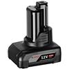 BOSCH GBA 12V Batteria Professionale 12V 6.0Ah Li-Ion BSH600A00X7H