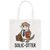 Gift Base Solic-Otter Solicitor Regolare Borsa Grande Avvocato Regalo Spesa Riutilizzabile