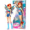 Giochi preziosi Winx - Bloom Fata, Bambola 27 cm con Ali Removibili e Look da Fata del Fuoco, Sn