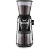 Gaggia RI8123/01 MD15 - Macinino per caffè, In Grani con Macine Coniche in Acciaio Inox, Corpo Rivestito in Acciaio, 15 Opzioni di Macinatura e Timer Digitale, Colore Nero/Acciaio Inox