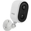 Beghelli Videocamera sorveglianza DOM E Outdoor+ (Ricaricabile) White 1080p FULL HD 6003