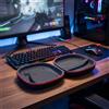 Borsa portaoggetti rigida in EVA per ROG per cuffie per delta2 con doppia
